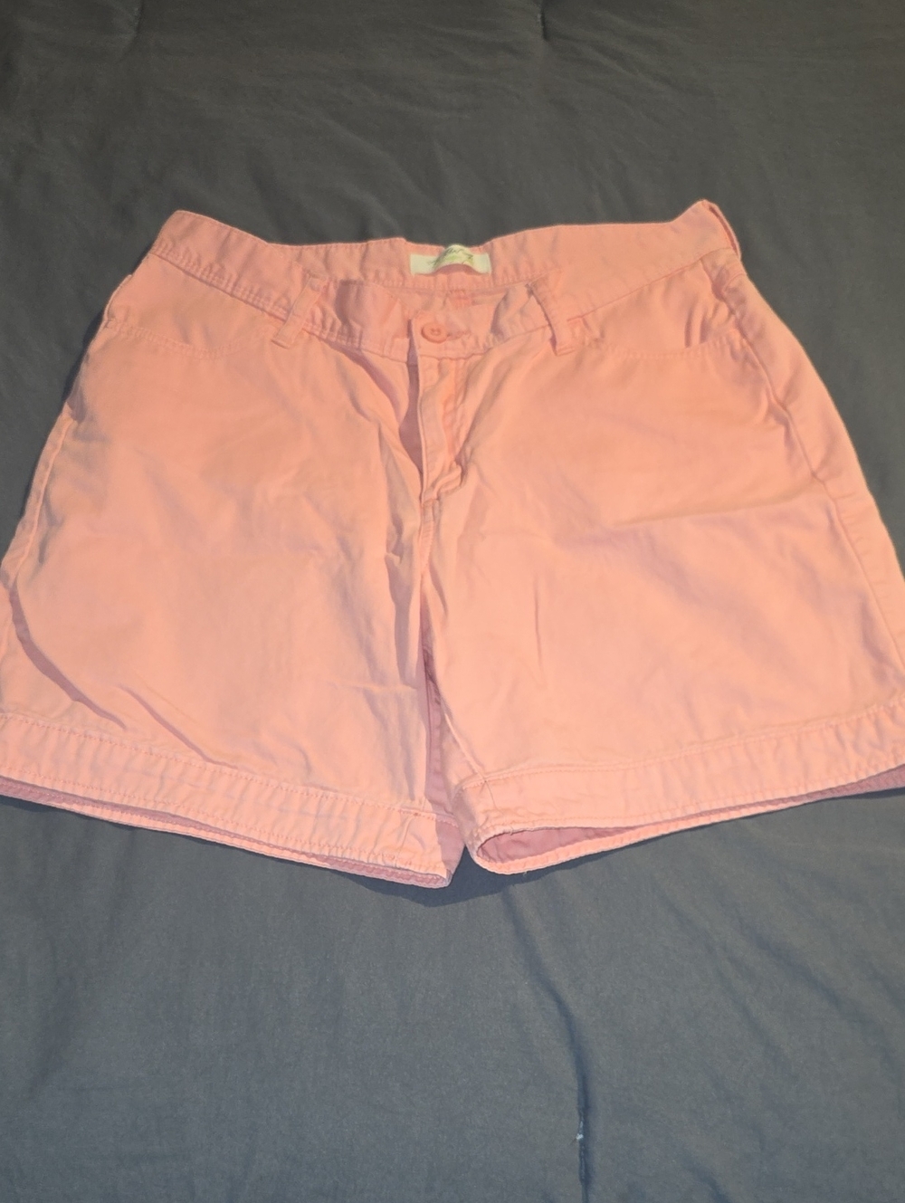 Wrangler Light Pink Cotton Bermuda Shorts